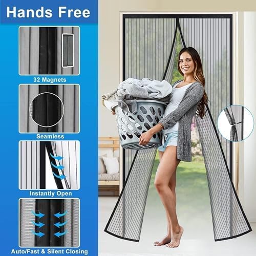 Magnetic Mosquito Net for Door - Image 5